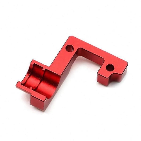 Gearkassehus i aluminium til 1/10 RC Bil TT02 Chassis Opgraderingsdele Tilbehørssæt Red