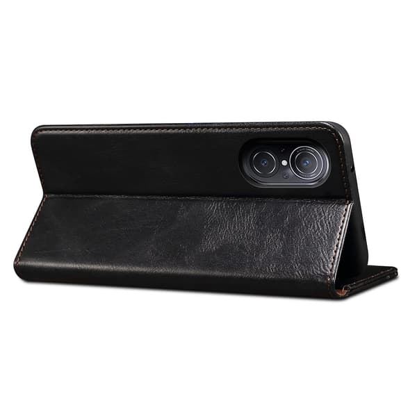 [LCS]Läderfodral kompatibelt med Huawei nova 9 SE Black