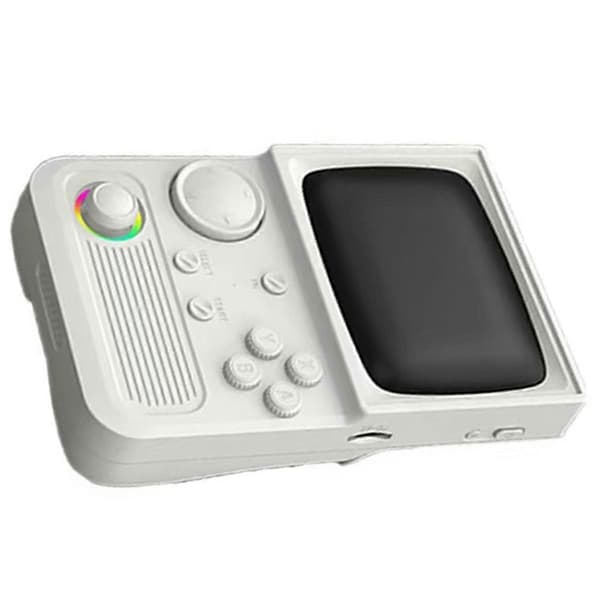 R36T Retro Handhållen Spelkonsol 18000+ Spel Vit