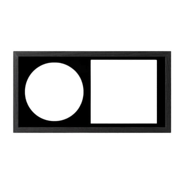 [LCS] CD-ram Displayfodral Väggkonst Albumram för Skrivbord Sovrum Väggmonterad