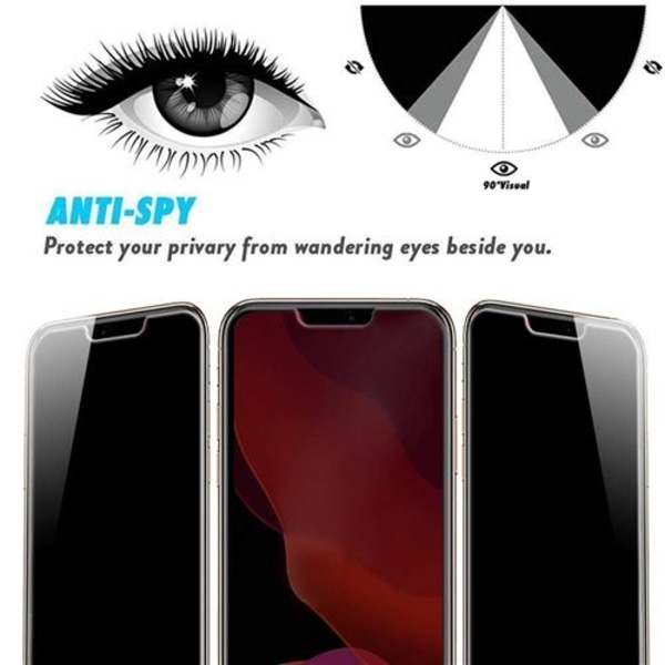 Anti Spy Tempered Glass Film för Samsung Galaxy S10