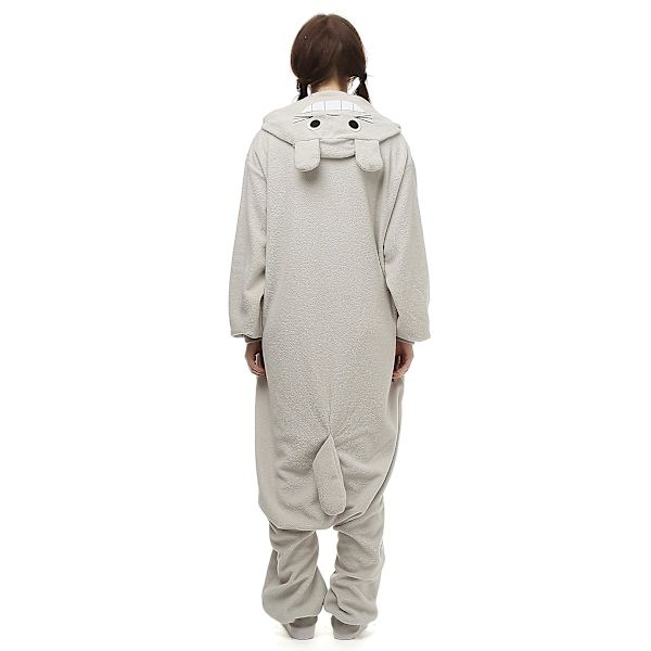 Reedca Totoro Aikuisten Onesie Halloween Cosplay Asut Anime Pyjamat Yhteensopiva Naisten Ja Tyttöjen Kanssa, napitus Totoro M