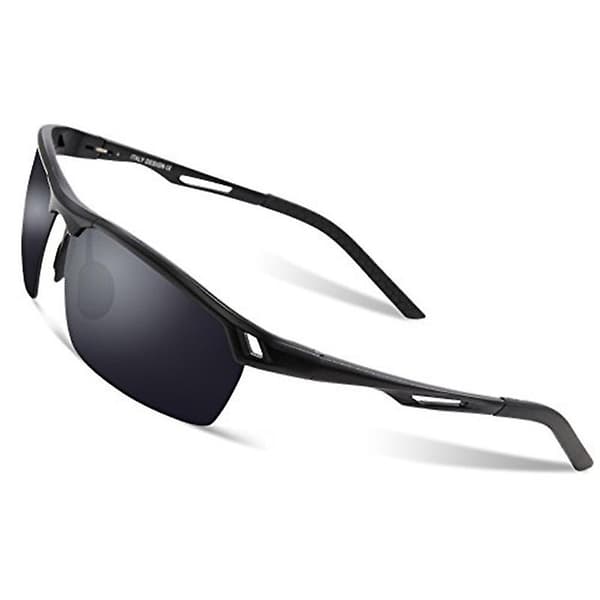 [LCS]Polarisoidut Al-mg-metallikehyksiset ajolasit Black