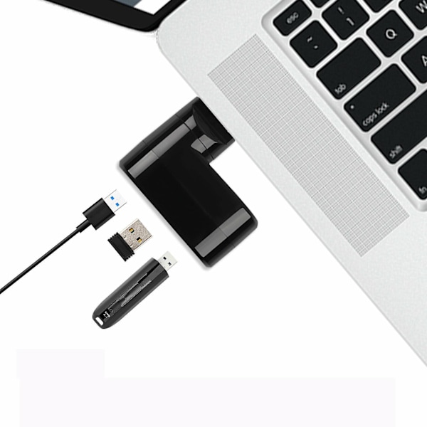 3 Portars Usb 3.0 Multi Hub Splitter