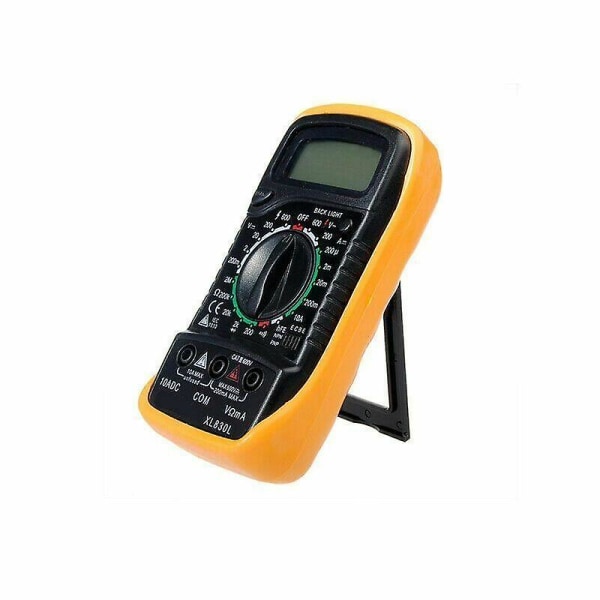 Digital LCD Multimeter Voltmeter Ohmmeter Amperemeter AC DC Ohm Volt Multi Tester