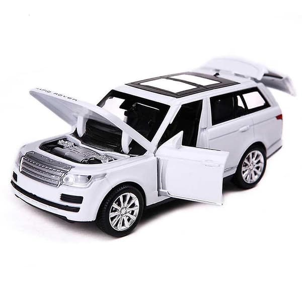 [LCS]1:32 Legetøjsbil Range Rover SUV Metal Legetøjsbil (Sort)