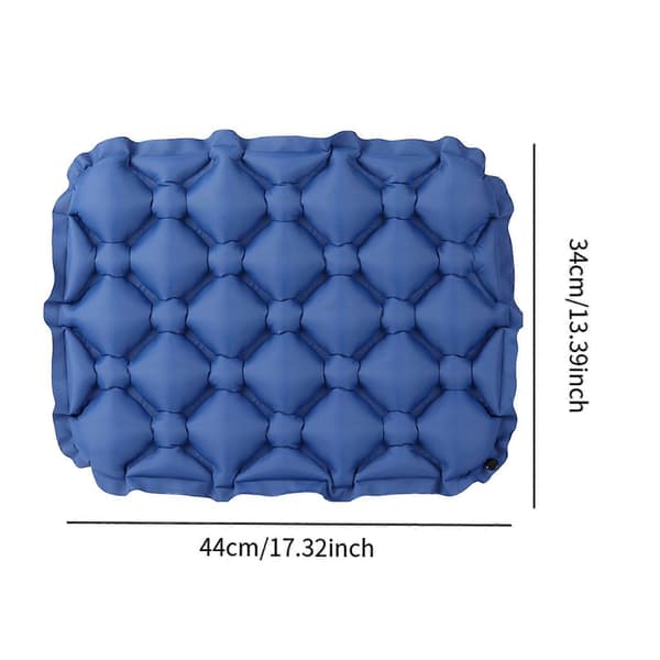 Uppblåsbar sittdyna, bekväm och mjuk luftkudde Dark Blue