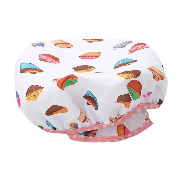 Förkläde och kockhattset för barn white