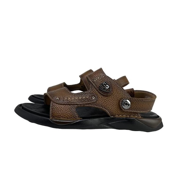 Strandskor för män Matchande mjuk sula Bekväma Casual sandaler 43