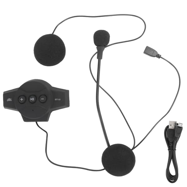 [LCS] Vattentätt motorcykelhjälm Bluetooth-headset trådlöst 4.1 handsfree ABS IP54