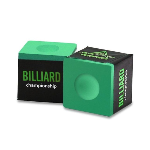 Biljard Krita Pool Cue Krita Snooker Krita Biljard Tillbehör Green 2PCS