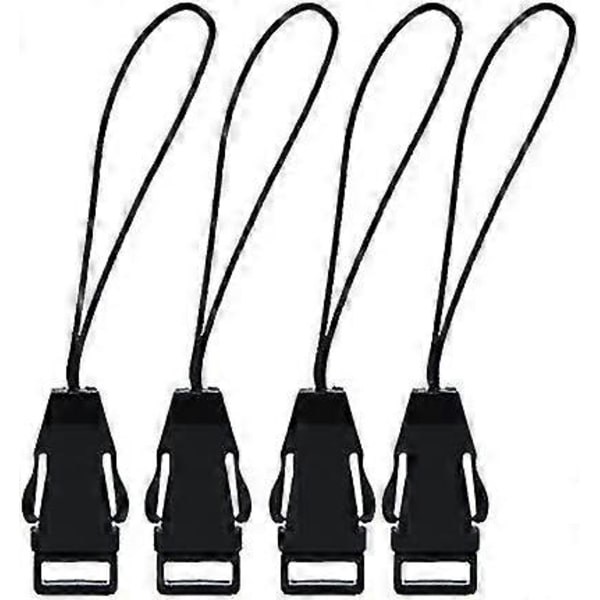 [LCS] 4 sæt Mini Loops 1mm System Connectors Quick Neck Strap Adapter Quick Release