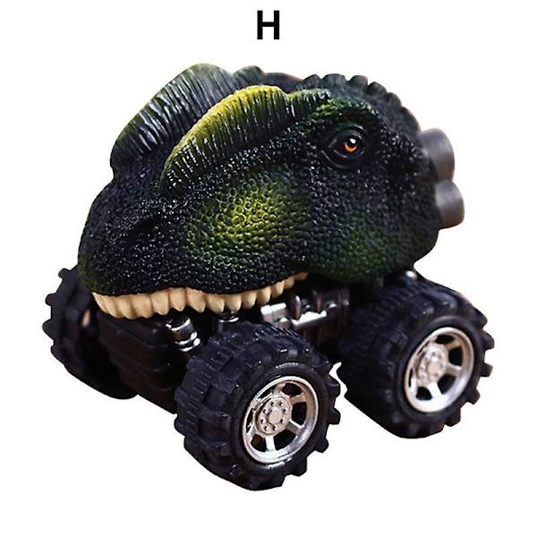 Dinosaurusmalli Mini Leluauto Auton Takana Lahja H