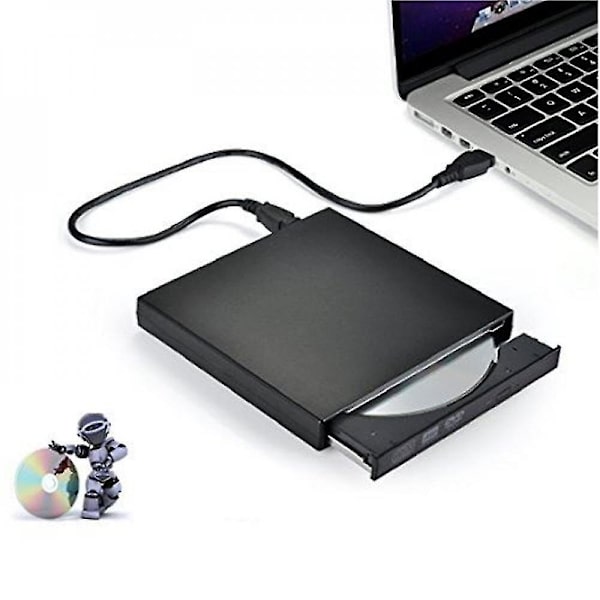 Extern USB Universell Mobil CD-brännare DVD-spelare