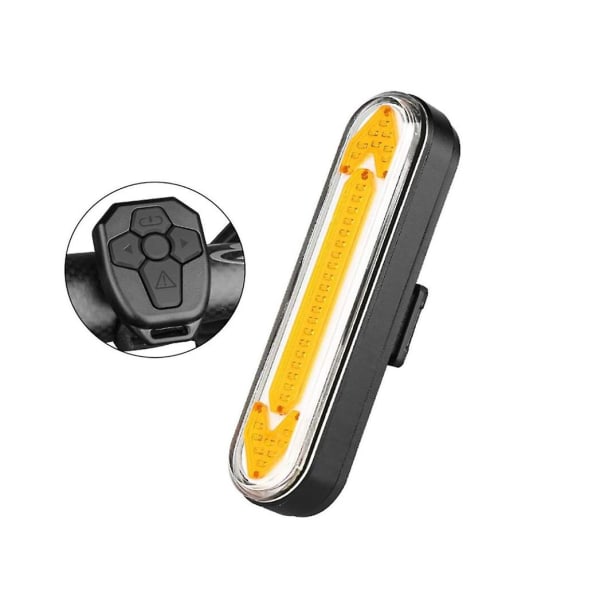 Cykelbakljus, LED-cykelljus USB uppladdningsbar, vattentät
