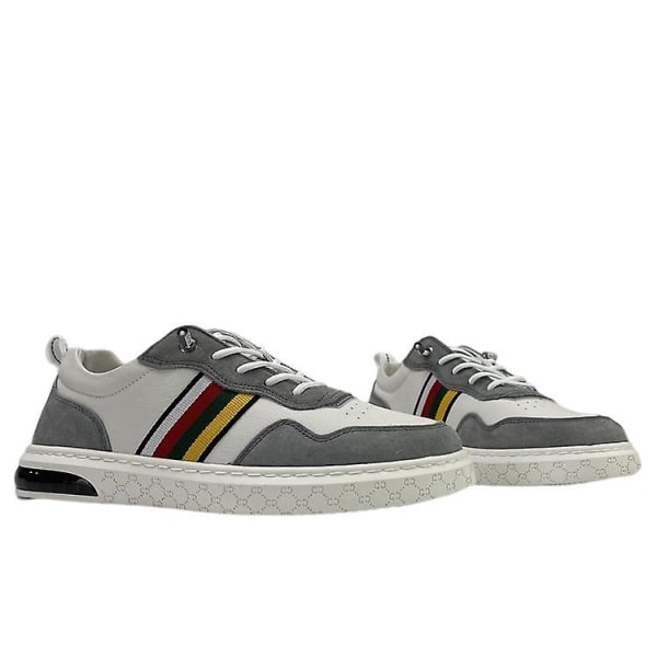 Herrskor All-match Läder Sports Casual Sneakers 44