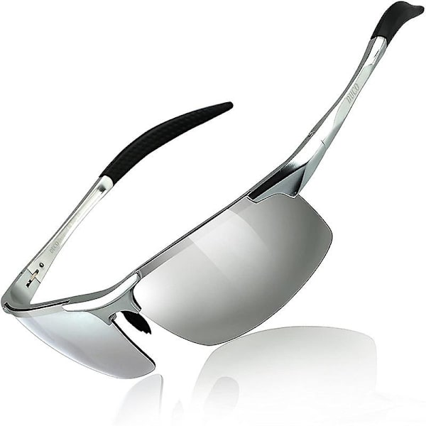 UV400 Herre Køre Solbriller Polariserede Glas Gray
