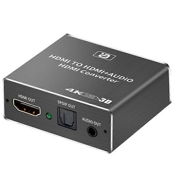 [LCS] HDMI Audio Extractor HDCP CEC + Optisk TOSLINK SPDIF + 3,5 mm RCA