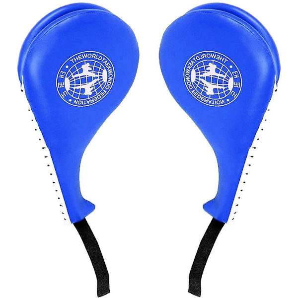 1 Par Holdbare Taekwondo Sparkepuder blue