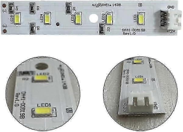 [LCS]2025 LED køleskabslys til Samsung DA41 00519B holdbar erstatning