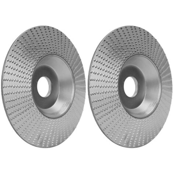 Träbearbetning Slipskivor Kapskivor Rotationsverktyg Slipmedel Vinkelslip Hjul Guld 5/8\" Innerdiameter 85mm Ytterdiameter 2ST, Fas Slipning