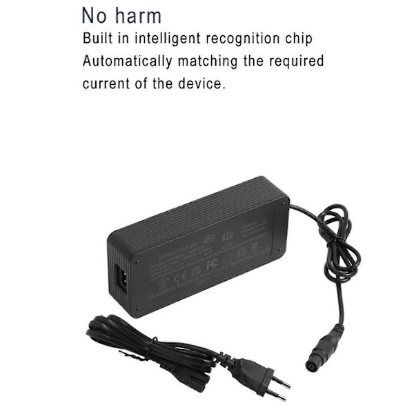 [LCS]54.6V 2A Oplader til 4 /4Pro Max/- ZT3 Pro EU-stik
