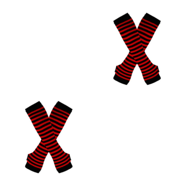 1/2/3/5 Polvisukat Paksuille Reisille Helppo Pukea ja Tehdä Punainen ja Musta 2Set Red and black