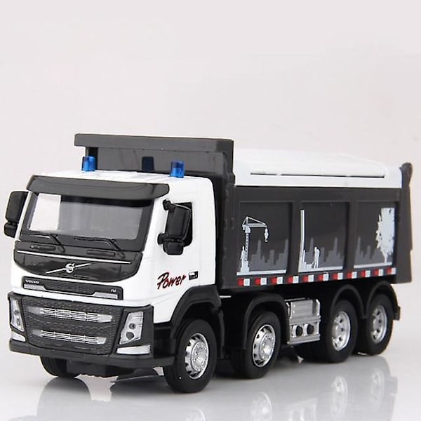 Ingenjörsbil Modell Simulering Barn Ljud Och Ljus Legering Bilmodell Lastbil Pojke
