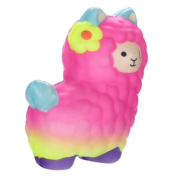 Antistress Får Alpaca Squishy Super Långsam Stigande Doftande Stressreducerande Leksaker