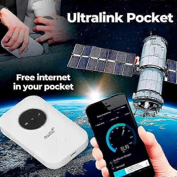 [LCS]Router Ubegrænset Internet Bærbart Internet Wifi Ultra Internet I Lommen