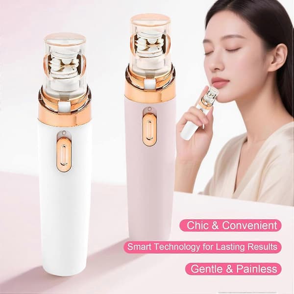Epil Pro 3.0 Dame Ansigts Epilator 2025 Ny - 2-i-1 Genopladelig Ansigtsbehåring