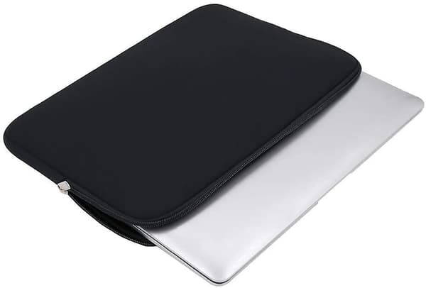 [LCS] Laptopfodral med vadderat blixtlåsfodral black