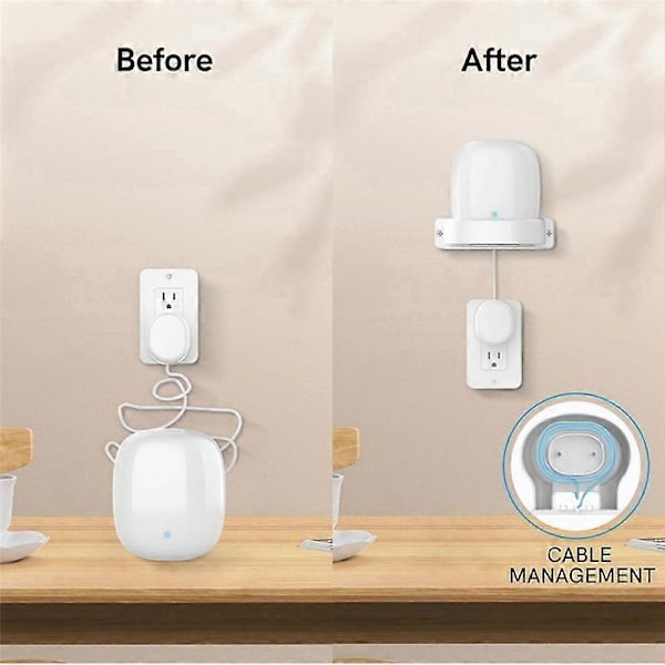 Veggfeste for Nest WiFi Pro Intelligent Høyttaler Veggoppbevaringsbrakett Base, 1 stk