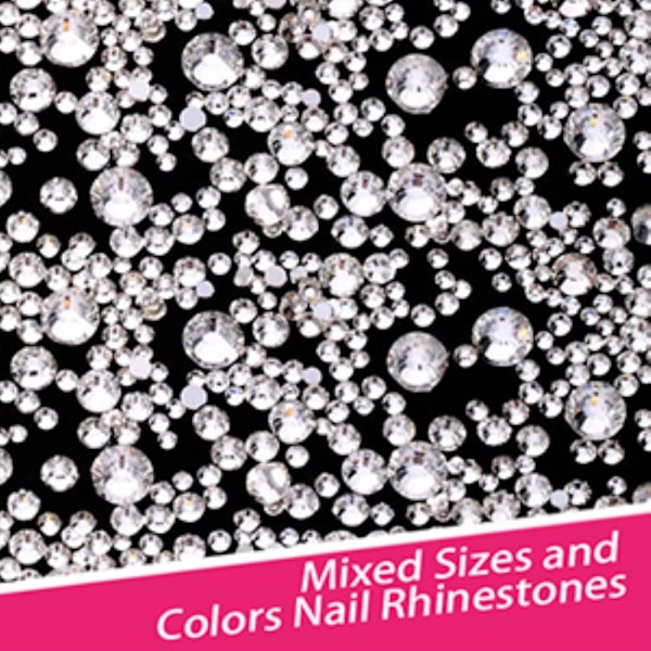 Nagelkonstborste, Teenitor 3D Nagelkonst Dekorationskit med Nagelpenna Designer Dotting Tool Färger Holografisk Fjäril Nagelglitter Folieflingor Nagel