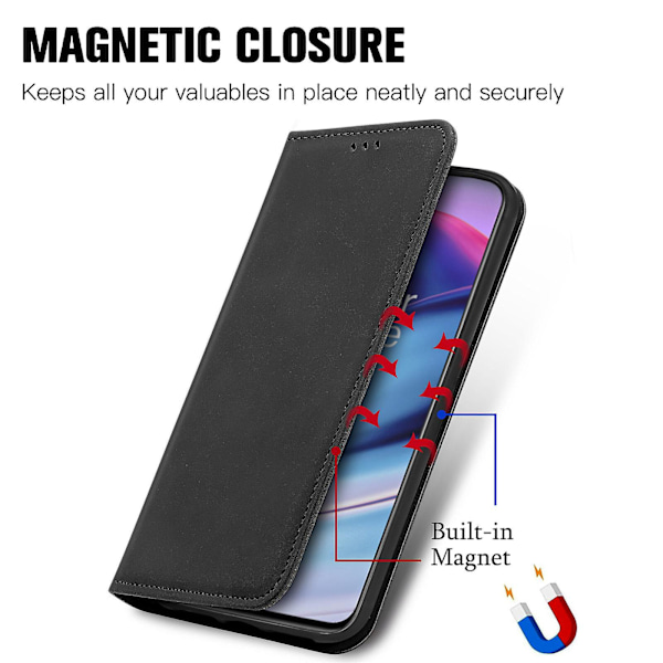 Etui til OnePlus Nord CE 5G Magnetisk Lukning Læder Wallet Cover
