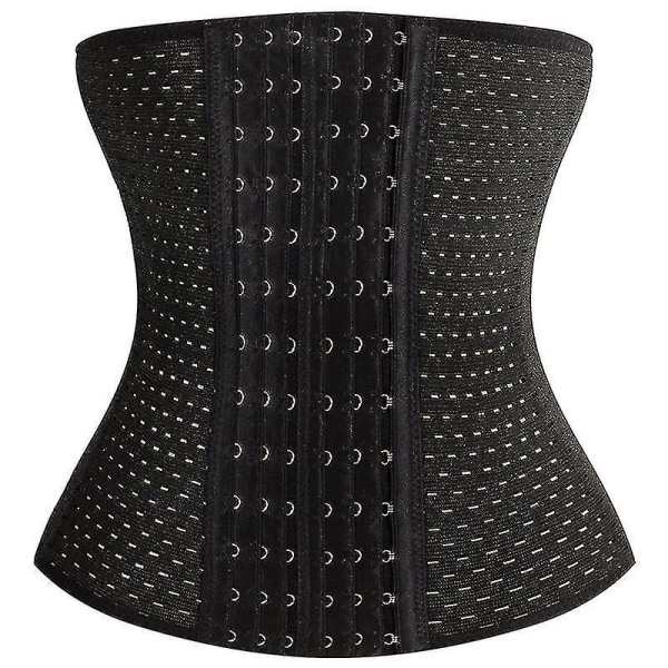 Kvinnor waist trainer Cincher Body Shaper, magen slimmad bälte BeigeB S