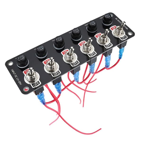 [LCS] Bilens multipanelbryter 12/24V universalstrømbryter for kontrollpanel