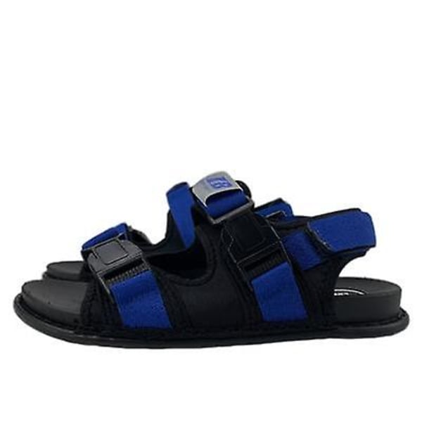 Andningsbara sandaler för män för män blue 40
