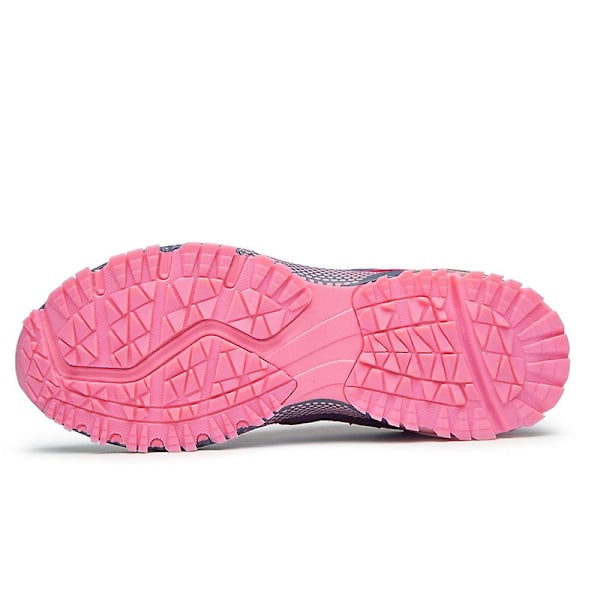 Herre Sport Løpesko Pustende Slitesterke Joggesko 8901 Rosa 39 Pink