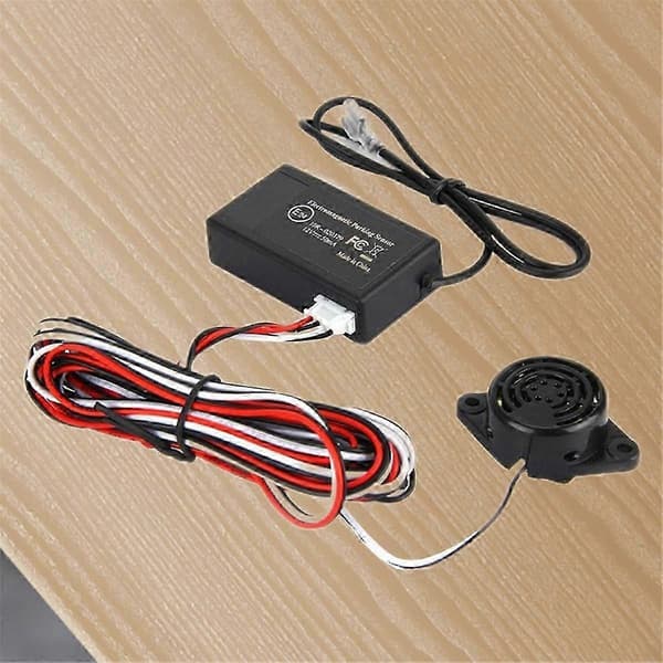 [LCS] Universal elektromagnetisk parkeringssensor, ingen boring påkrævet, nem installation til køretøjer Black
