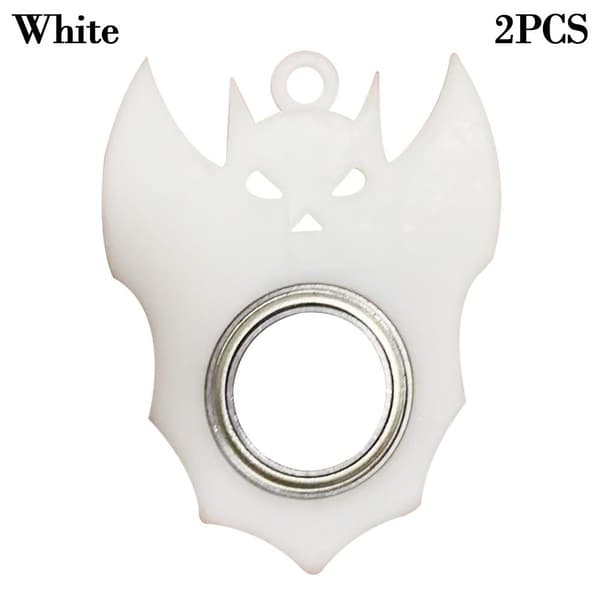 [LCS]2 STK Metal Roterende Legetøj Rygsækspænde HVID white white
