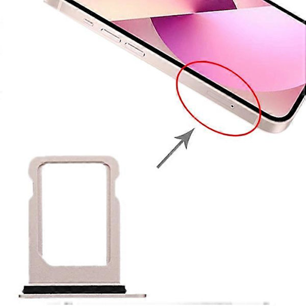 [LCS]SIM-kortbakke til iPhone 13 mini Gold