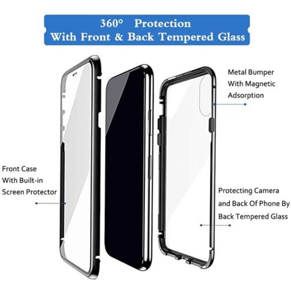 DLIK Magneettinen Adsorptio Kotelo Samsung Galaxy A12:lle Dual