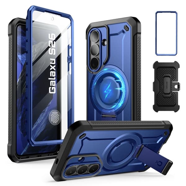 [LCS]Supcase Galaxy S26 Skall 2-SET MagSafe Unicorn Beetle Pro Cobalt 230