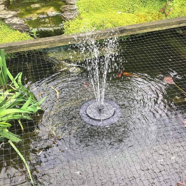 Solar Fountain Solar Vattenpump Flytande Fontän med 6 munstycken