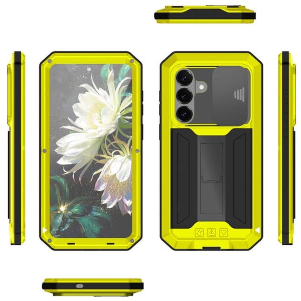 [LCS]Samsung Galaxy S26+ / S26 Plus 5G Case Cover with R-JUST Sliding Camera Water-Resistant Design Gul