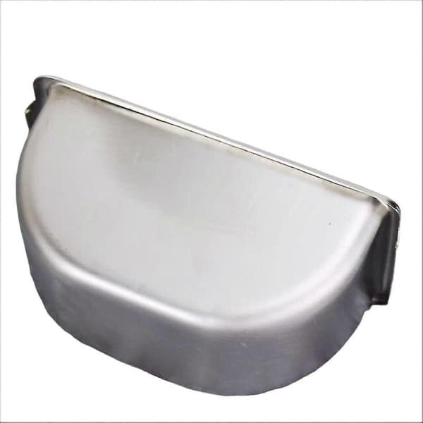[LCS] Rustfrit stål 5 beholder bar ingrediensbeholder silver 38x15x9cm