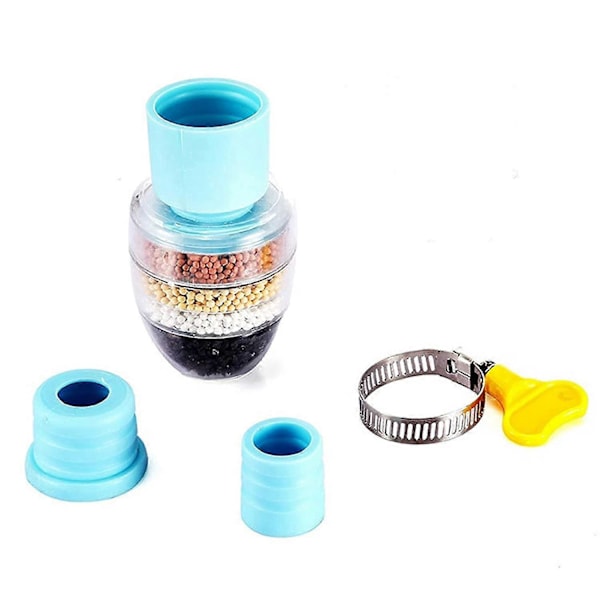 3-pack Aktivt Kol Kranvattenfilter Universellt Gränssnitt Hem Kök Kran Vattenrenare Filterpatron Lager Vattenfilter style1625