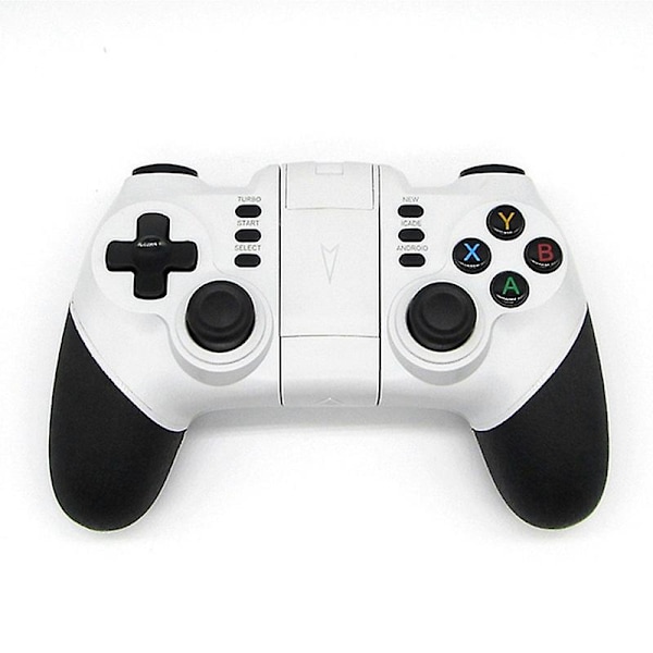 Trådlös Bluetooth-spelkontroll för Iphone Android-telefon Tablet PC Gaming Controle Joystick Gamepad Joypad Gåvor White