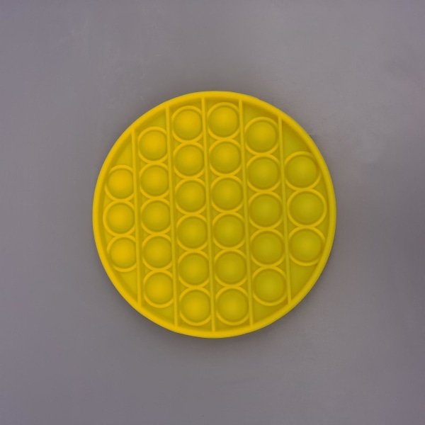 Cateleya silikon bubbla tryck pop leksak yellow